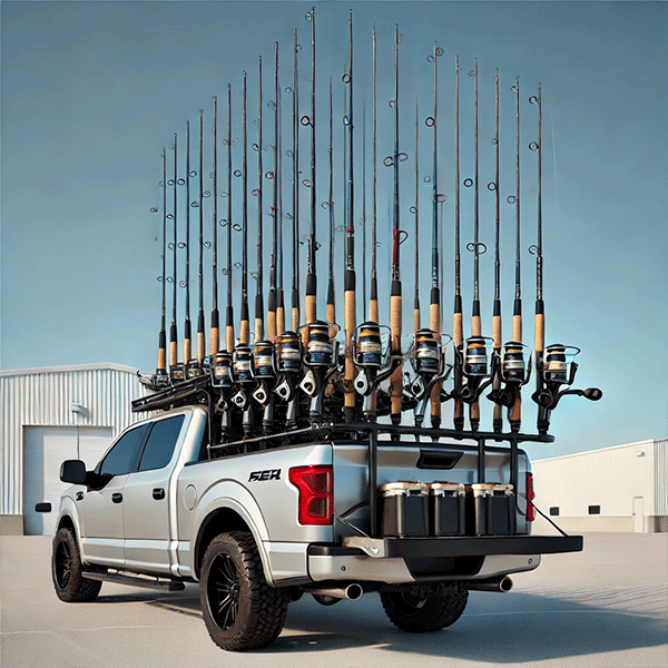 How to Transport Fishing Rods in Truck for Safe Travel插图1 fishing rods in truck