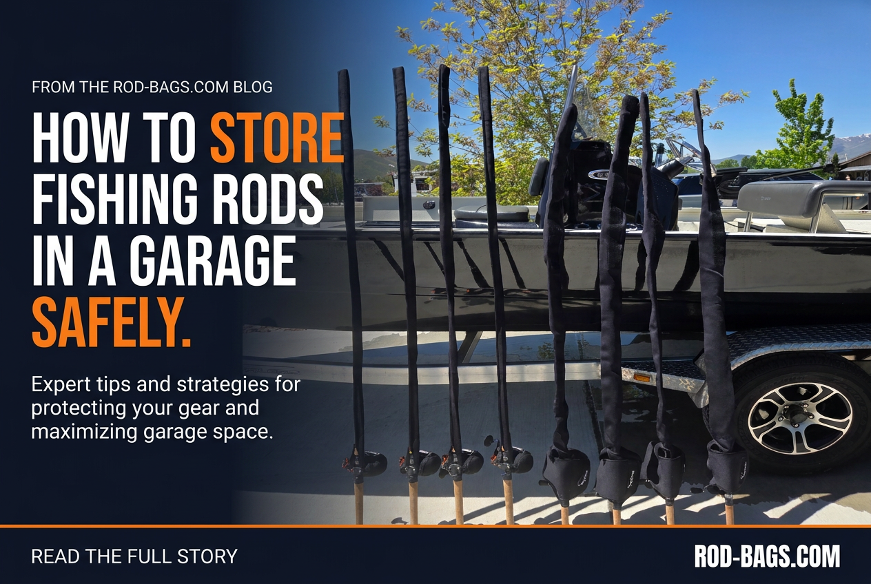 How to Store Fishing Rods in a Garage Safely