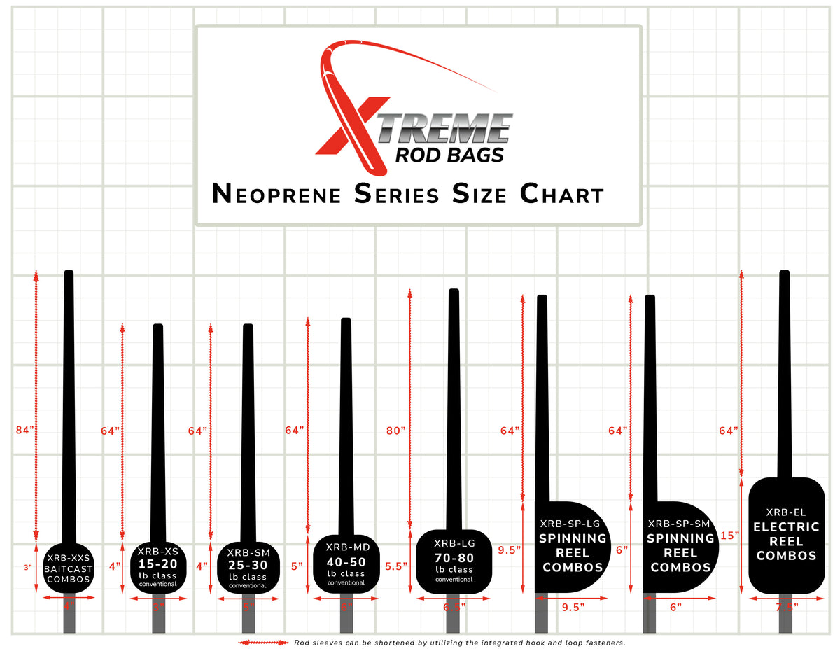Baitcasters & Flippin Sticks Conventional Rod & Reel Cover – xTreme Rod ...